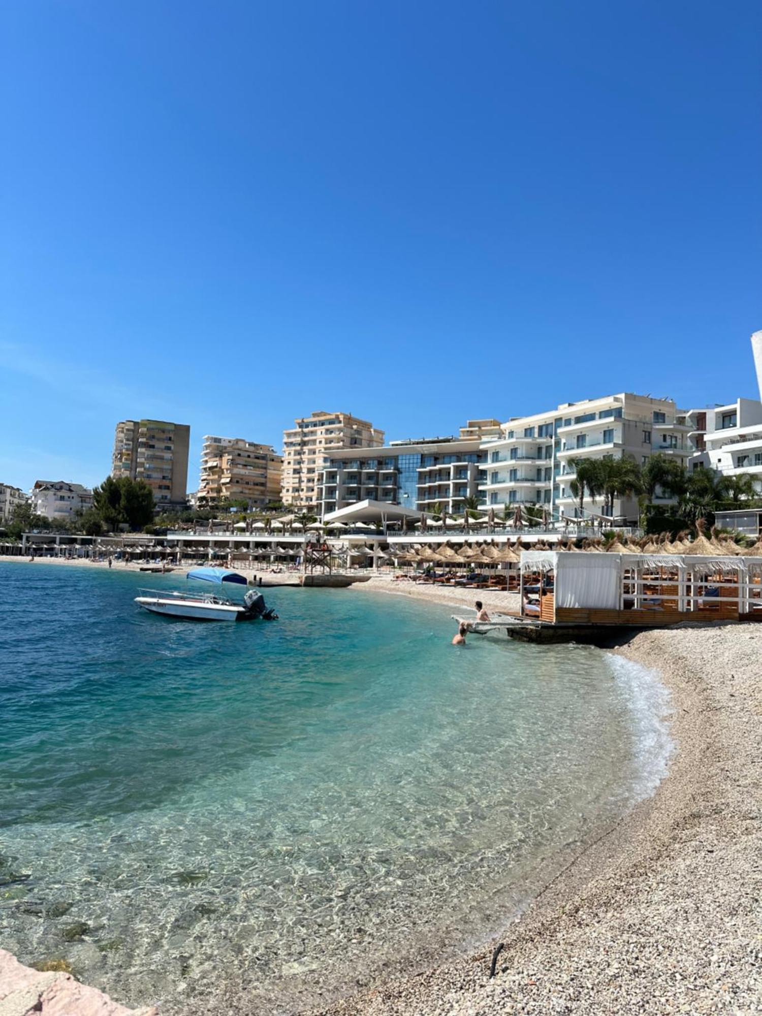 Ferienwohnung Boho Coastal Retreat Sarandë Exterior foto