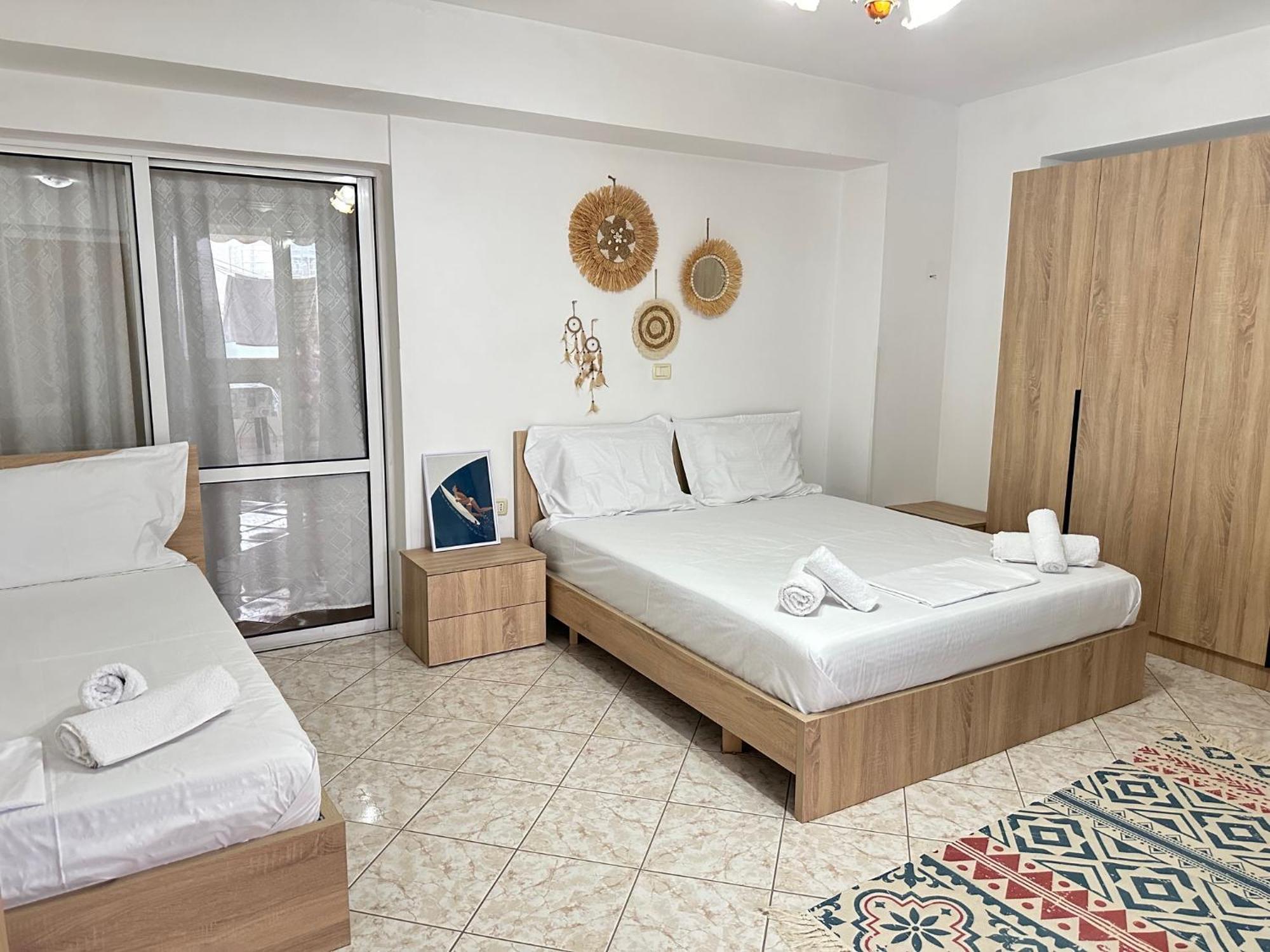 Ferienwohnung Boho Coastal Retreat Sarandë Exterior foto