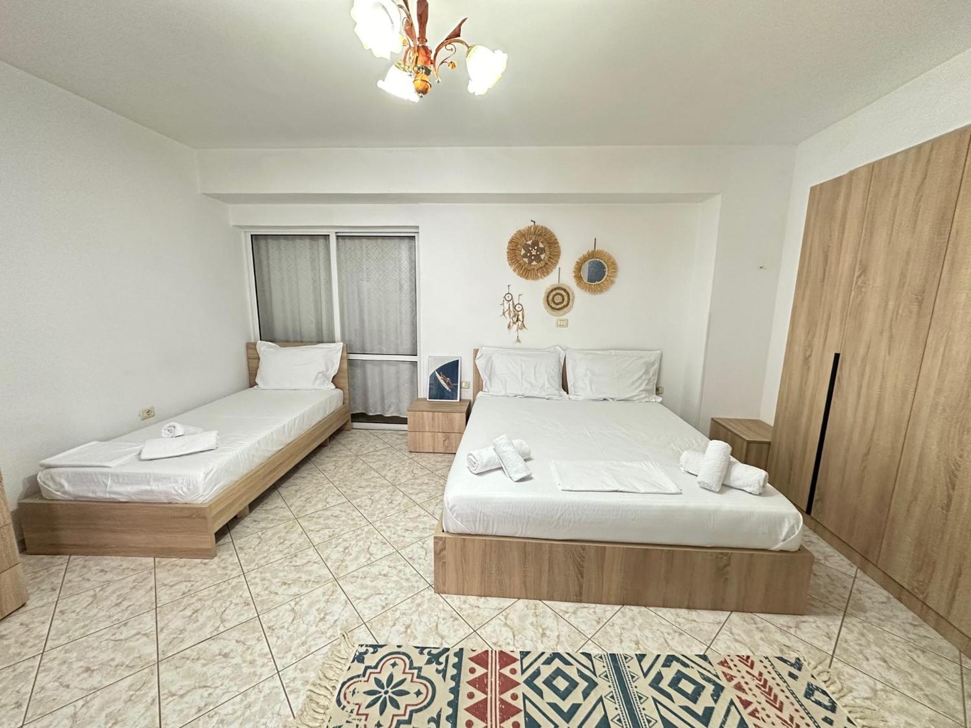 Ferienwohnung Boho Coastal Retreat Sarandë Exterior foto