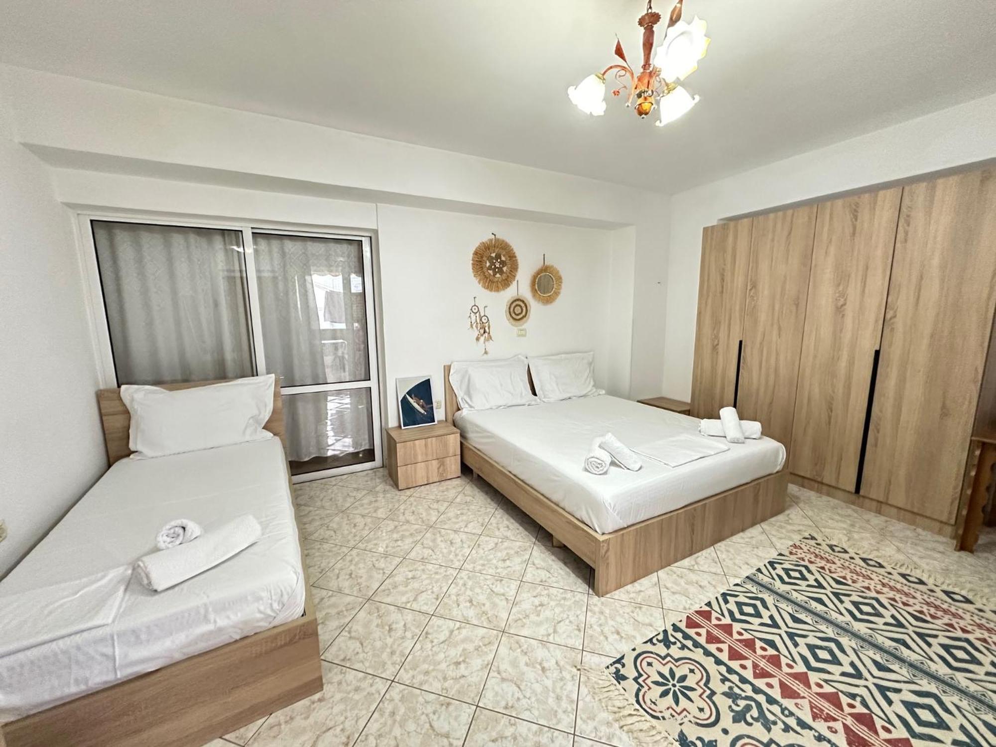 Ferienwohnung Boho Coastal Retreat Sarandë Exterior foto